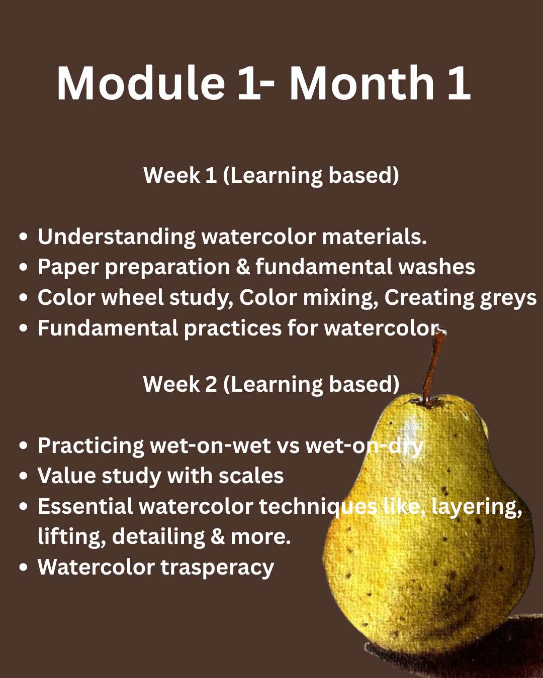 Watercolor Foundation Course - Image 2