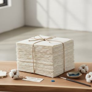 Artisanal Handmade Watercolor Paper Stacks Large (13.5" x 8")